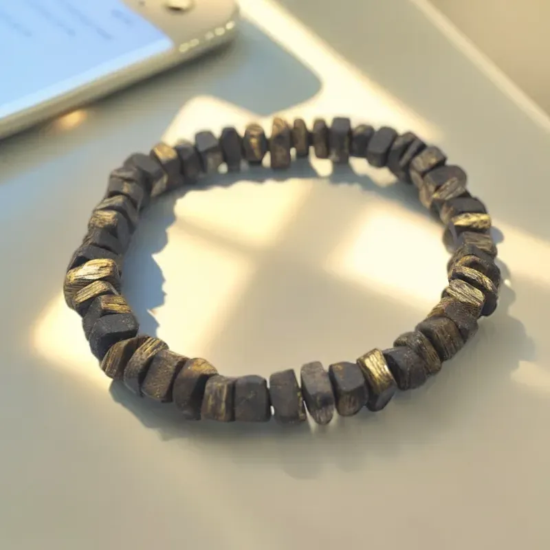 RIXIANGWAN Kyara Wooden Bracelets Unisex-1