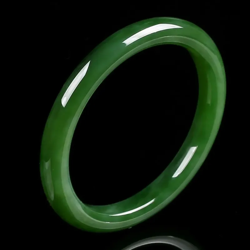 RIXIANGWAN Hetian Jade Bangles Jasper Women's-2