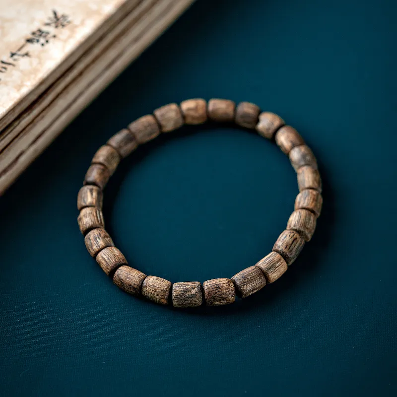 RIXIANGWAN Fragrance Agarwood Bracelets Unisex-3