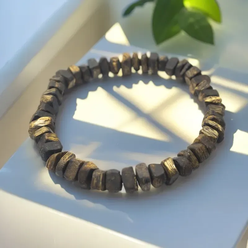RIXIANGWAN Kyara Wooden Bracelets Unisex-3