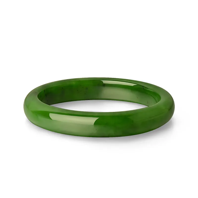 RIXIANGWAN Hetian Jade Bangles Jasper Women's-4