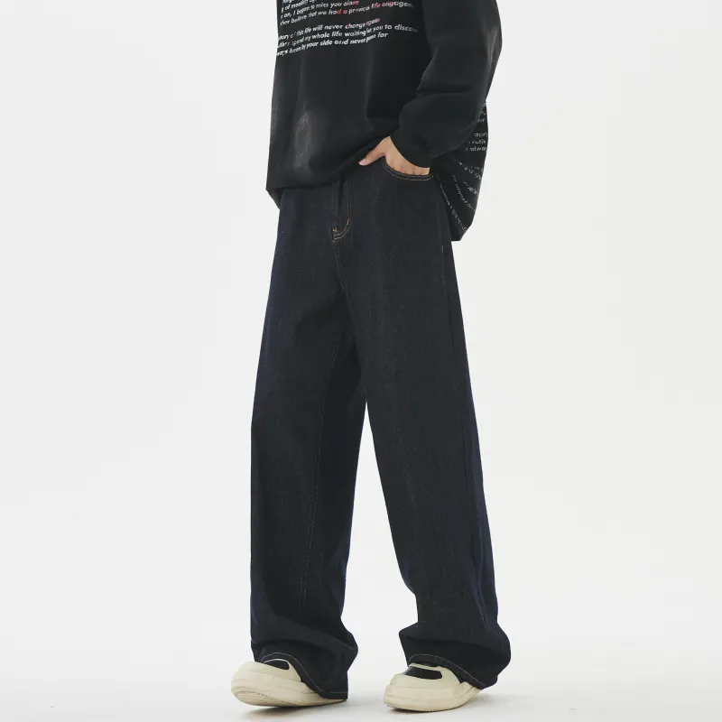 NAICHA STUDIO Jeans Men's Original Denim Blue-7