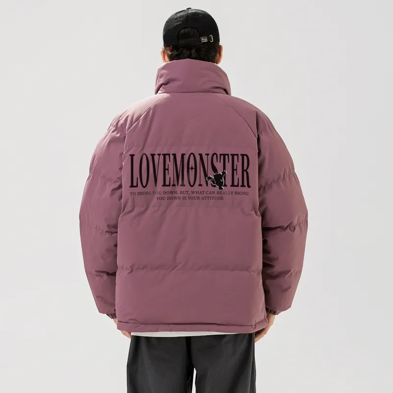 Love Monster Puffer Jacket Unisex-15