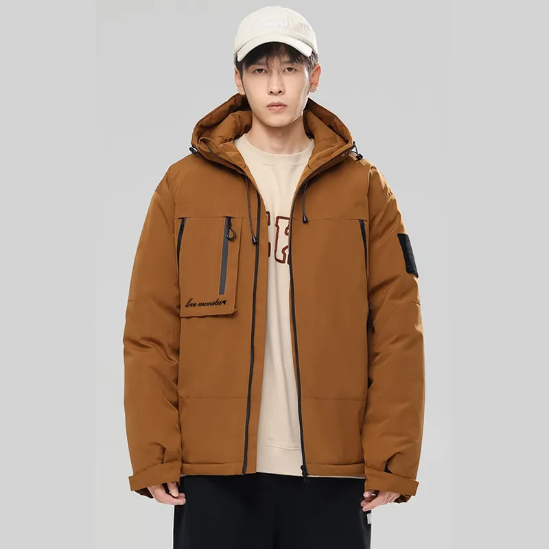 Love Monster Jackets Coats Unisex Sky Blue-23
