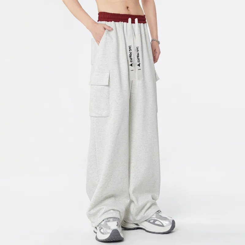 Love Monster Casual Pants Unisex-9