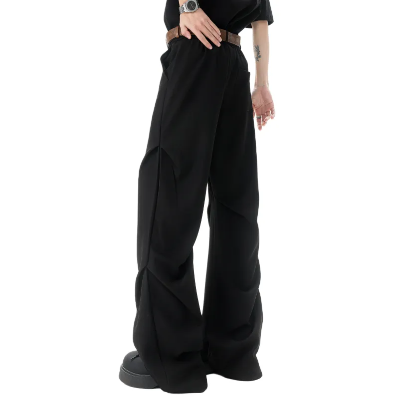 Love Monster Casual Pants Unisex Gray-7