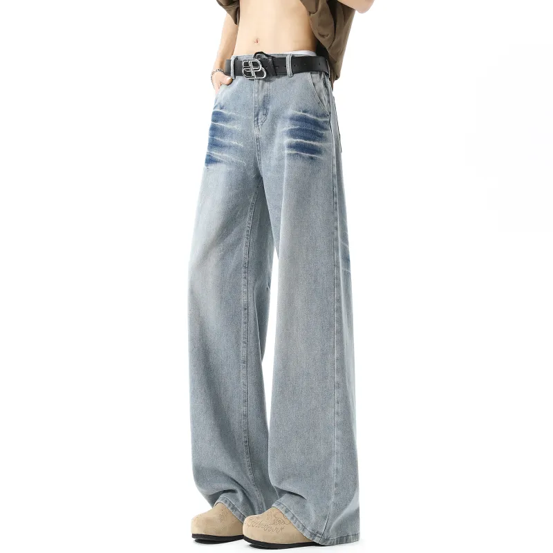 Love Monster Jeans Unisex Glacier Blue-4