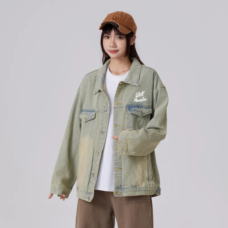 Love Monster Denim Jacket Unisex-9