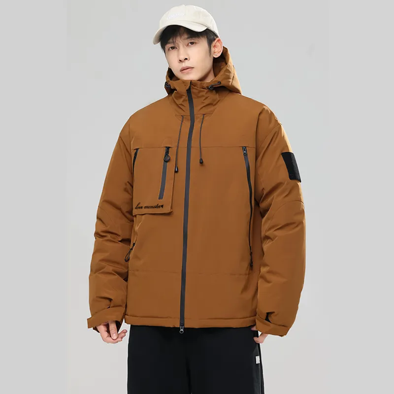 Love Monster Jackets Coats Unisex Sky Blue-21