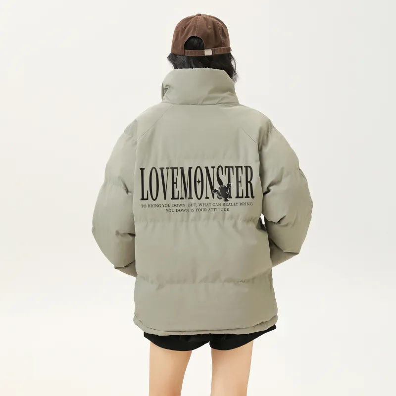 Love Monster Puffer Jacket Unisex-2