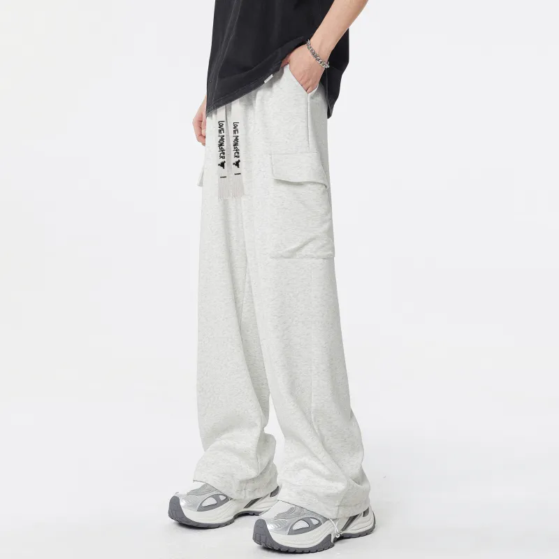 Love Monster Casual Pants Unisex-7