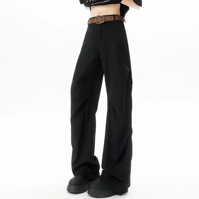 Love Monster Casual Pants Unisex Gray-11