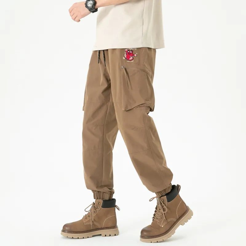 Love Monster Casual Pants Unisex-8
