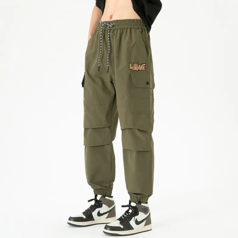 Love Monster Casual Pants Unisex-3