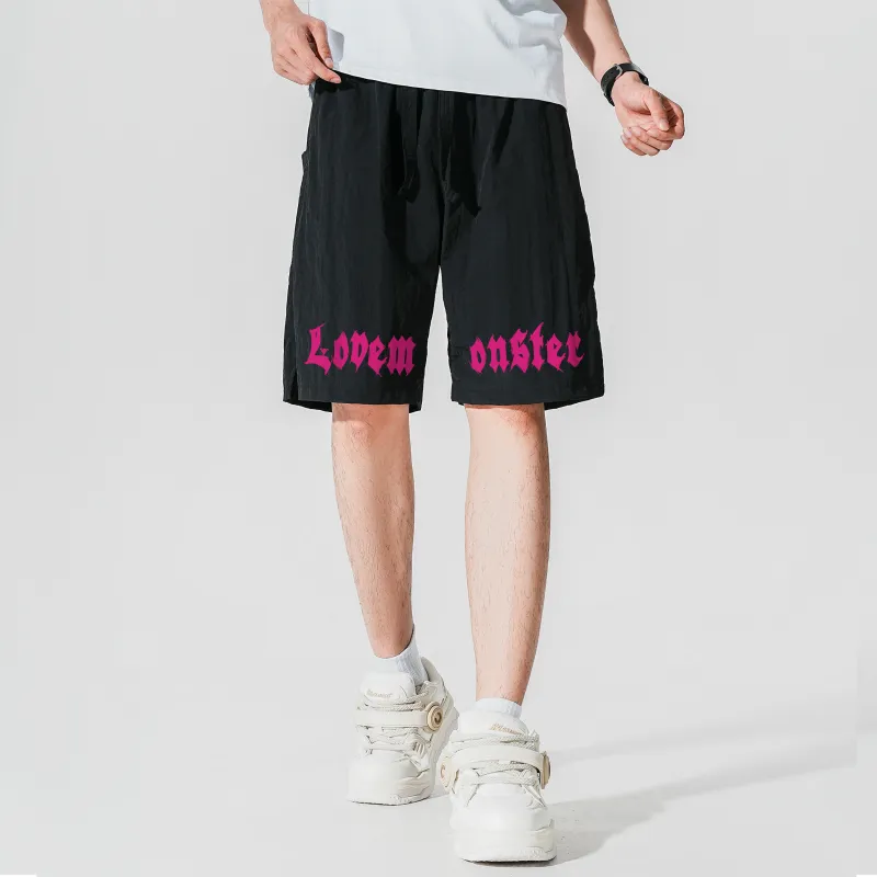 Love Monster Casual Shorts Unisex-9