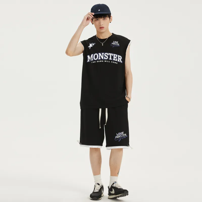 Love Monster Casual Sportswear Unisex-3
