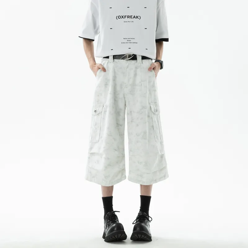Love Monster Denim Shorts Unisex-3