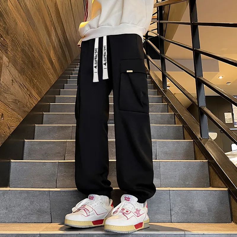 Love Monster Casual Pants Unisex-3