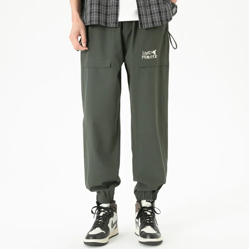 Love Monster Casual Pants Unisex-2
