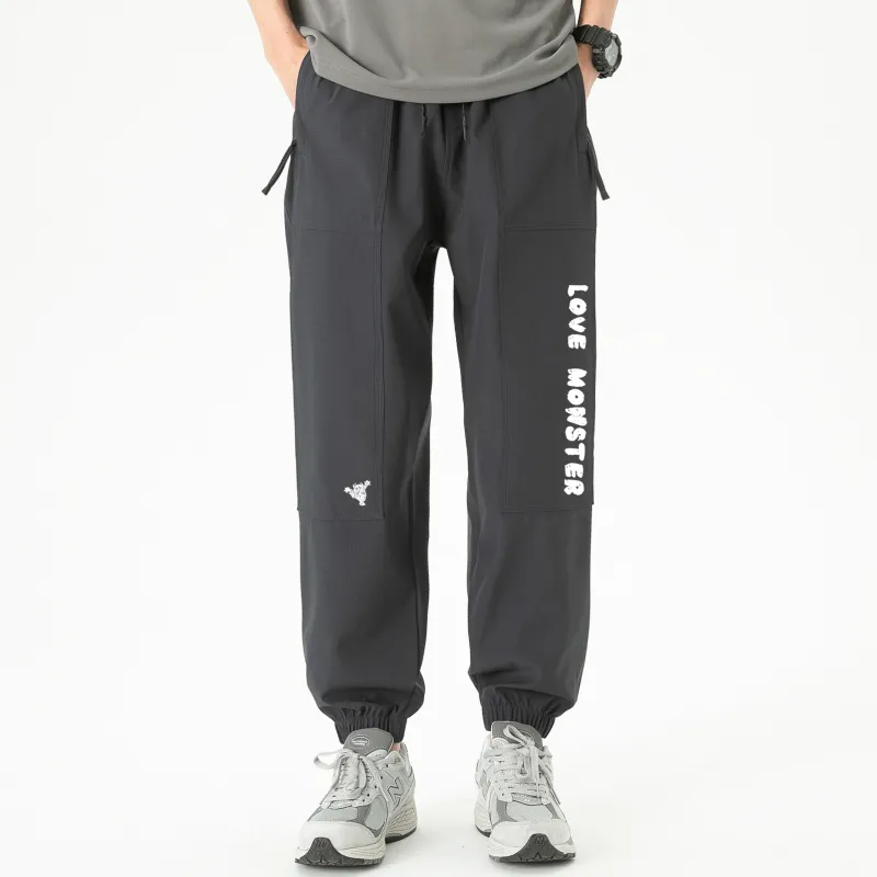 Love Monster Casual Pants Unisex-12