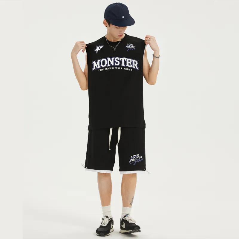Love Monster Casual Sportswear Unisex-2