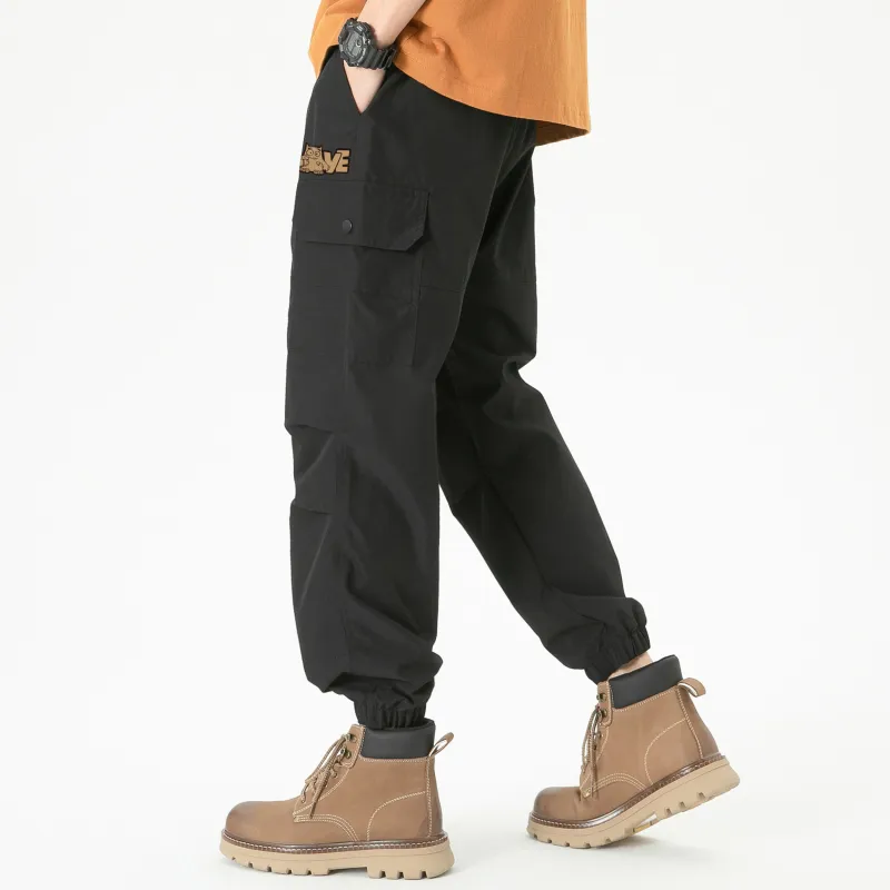 Love Monster Casual Pants Unisex-12