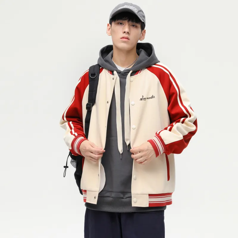 Love Monster Jackets & Coats Unisex Red-29