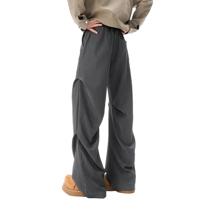 Love Monster Casual Pants Unisex Gray-1