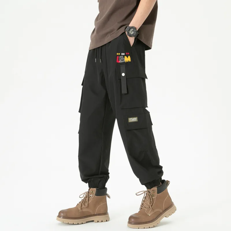 Love Monster Casual Pants Unisex-11