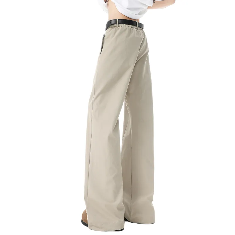 Love Monster Casual Pants Unisex Khaki-1