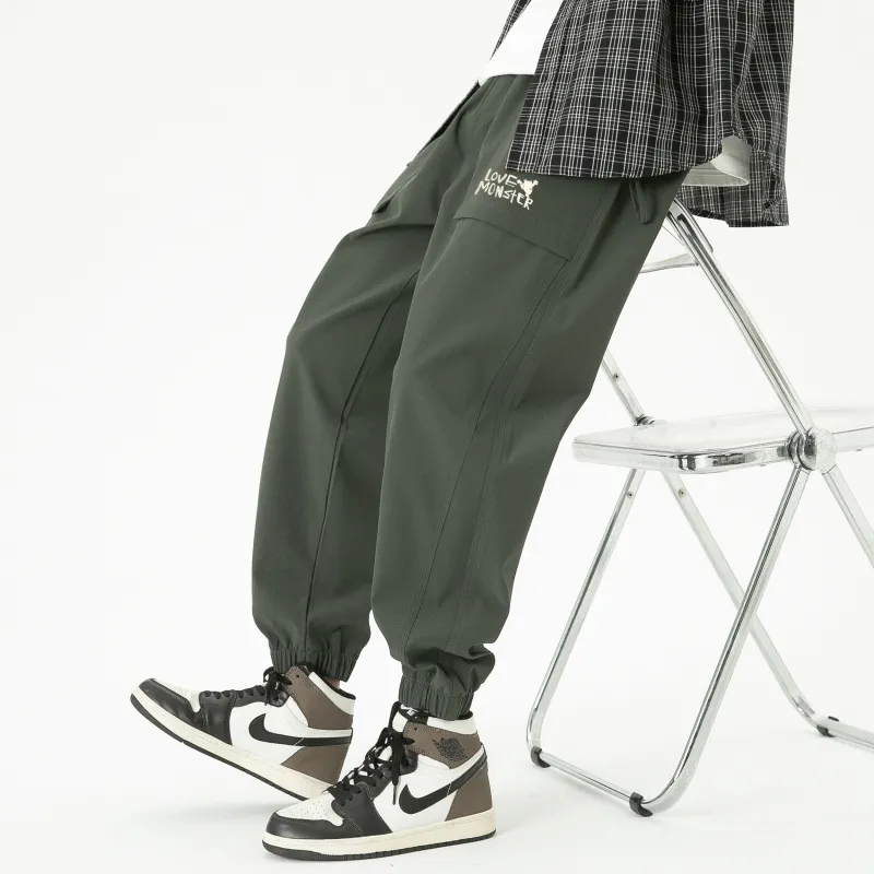 Love Monster Casual Pants Unisex-3