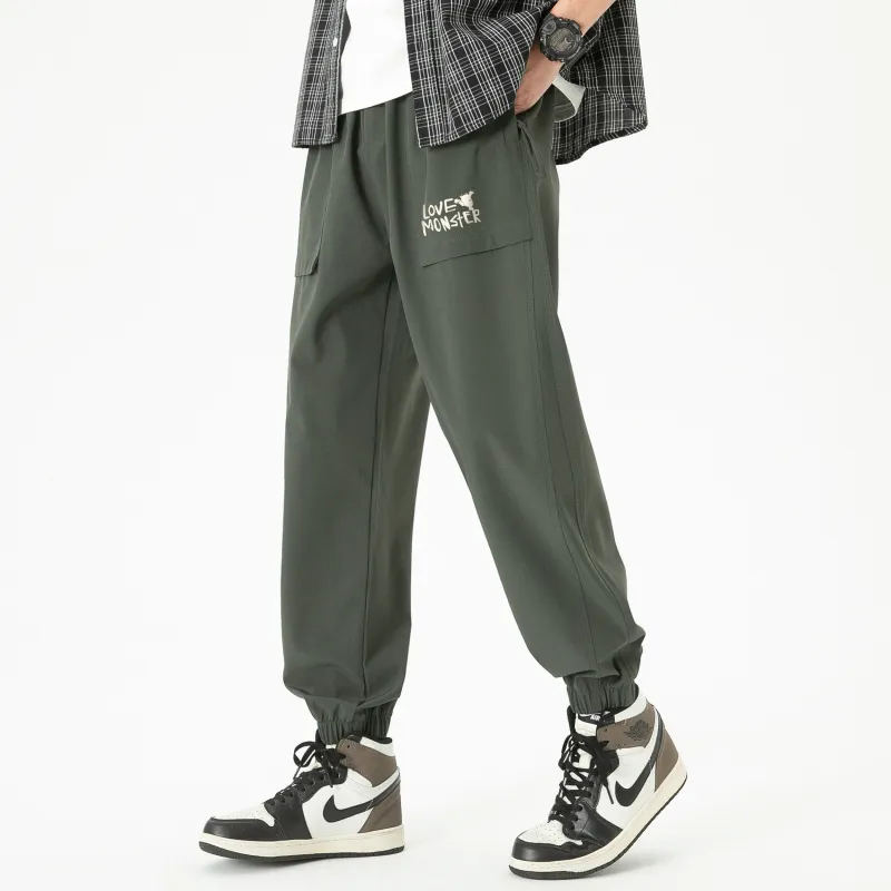 Love Monster Casual Pants Unisex-4