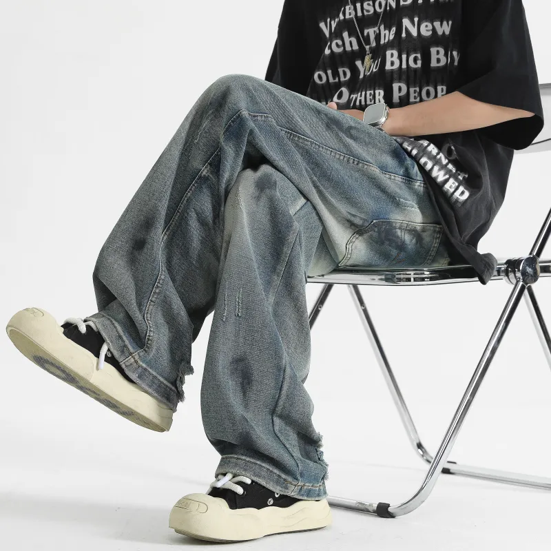 Love Monster Jeans Unisex Blue-6