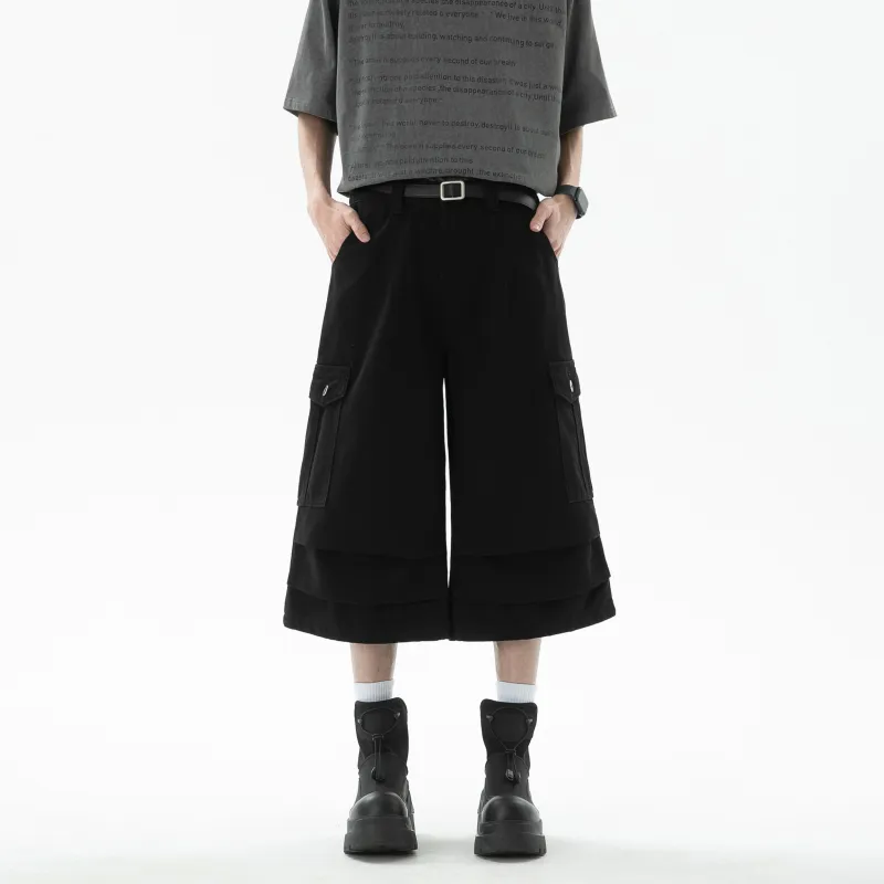 Love Monster Denim Shorts Unisex-7