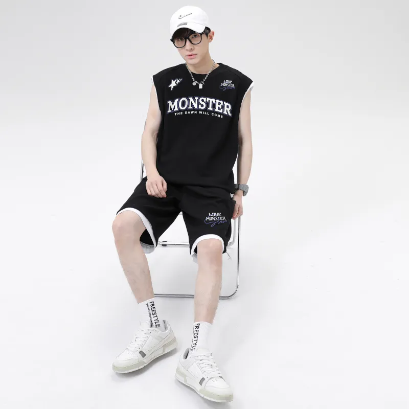 Love Monster Casual Sportswear Unisex-6
