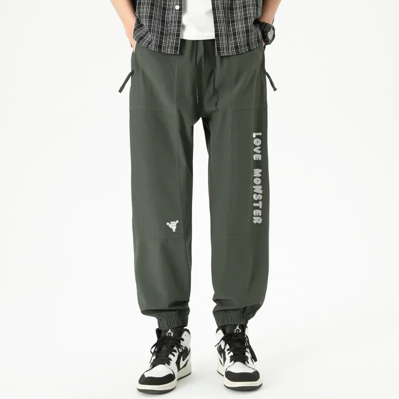 Love Monster Casual Pants Unisex-2