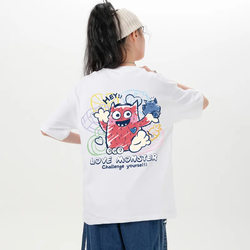 Love Monster T Shirts Unisex-4