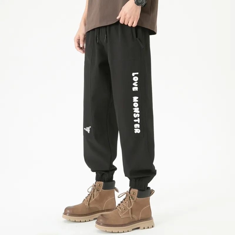 Love Monster Casual Pants Unisex-8