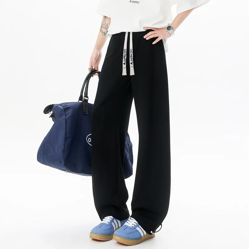 Love Monster Casual Pants Unisex Light Heather Gray-11