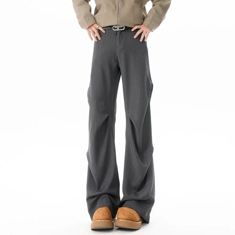 Love Monster Casual Pants Unisex Gray-2
