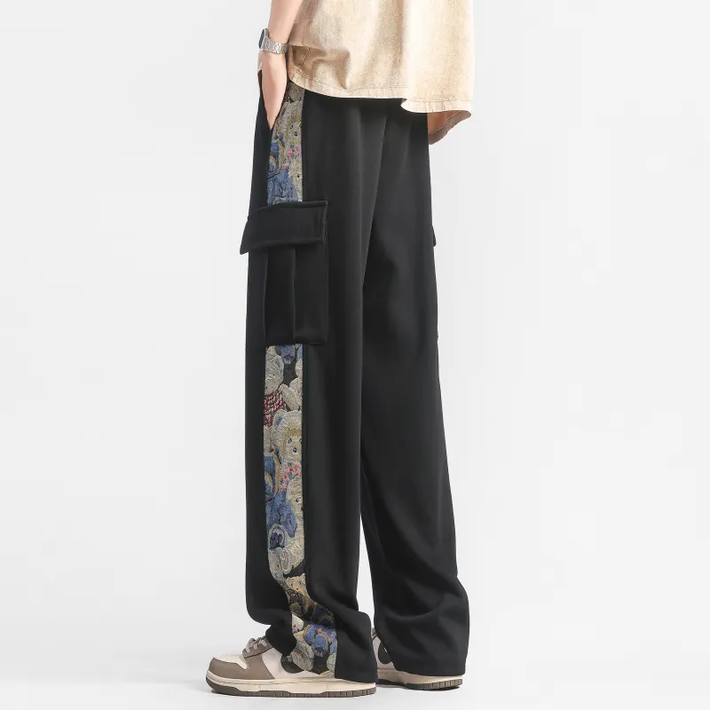 Love Monster Casual Pants Unisex-3