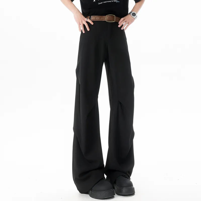 Love Monster Casual Pants Unisex Gray-8