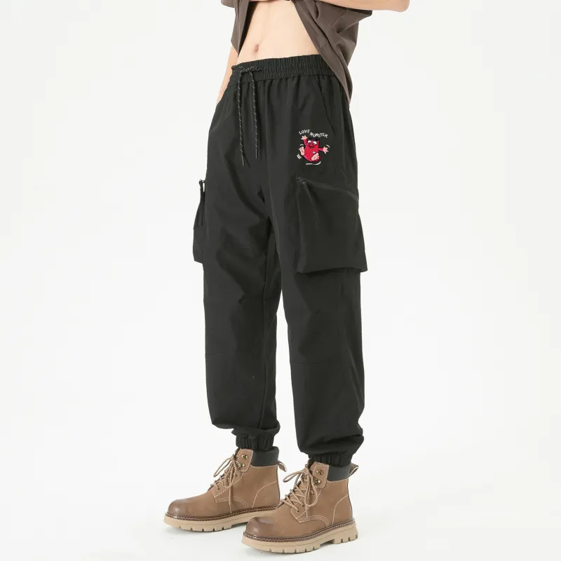 Love Monster Casual Pants Unisex-3