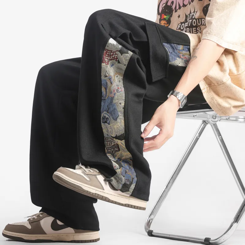 Love Monster Casual Pants Unisex-5