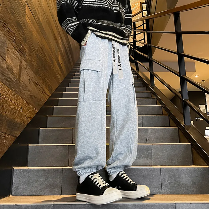 Love Monster Casual Pants Unisex-8