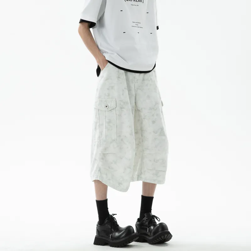 Love Monster Denim Shorts Unisex-4