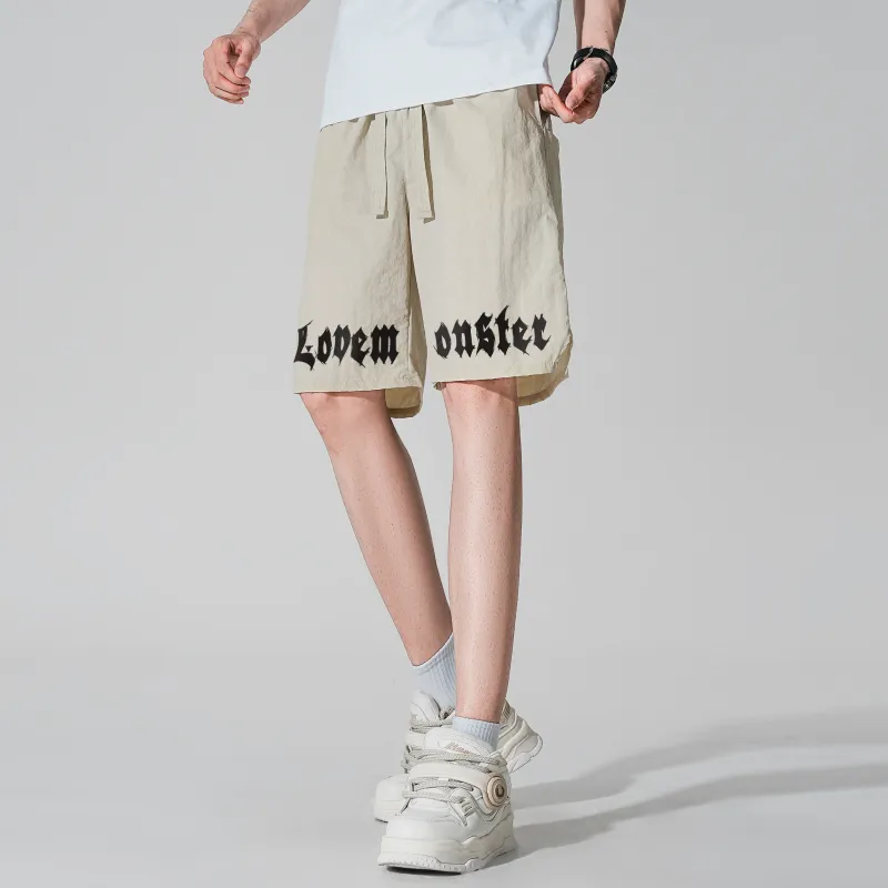 Love Monster Casual Shorts Unisex-3
