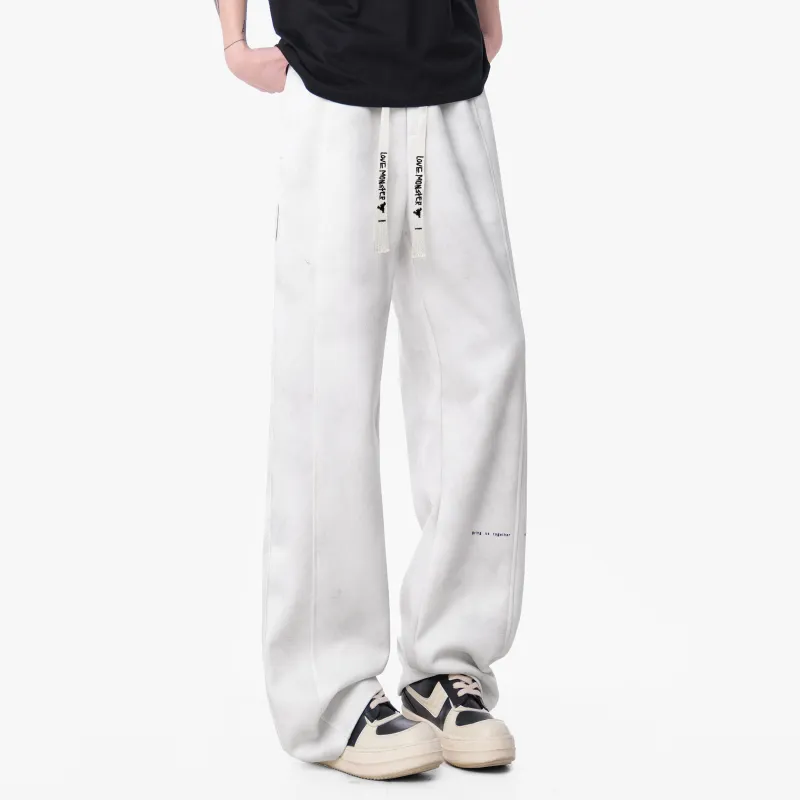 Love Monster Casual Pants Unisex-3