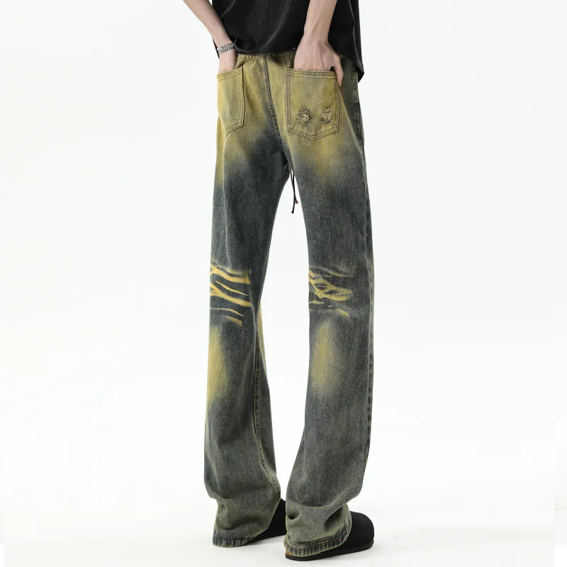 Love Monster Jeans Unisex Vintage Blue-3