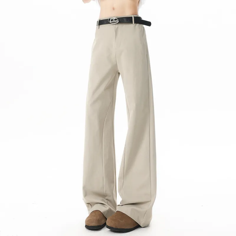 Love Monster Casual Pants Unisex Khaki-3